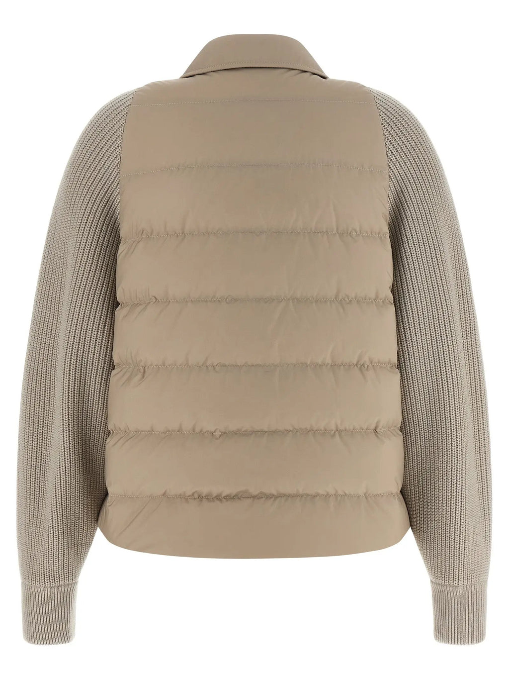 Brunello Cucinelli Beige Polyester Shell Jacket