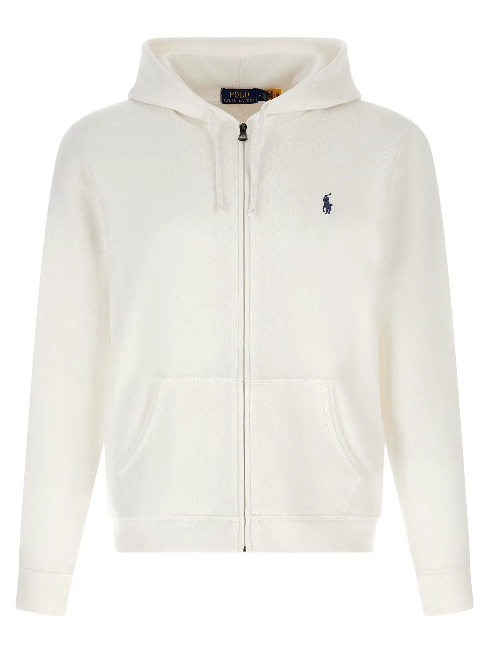 Polo Ralph Lauren White Cotton Sweatshirt