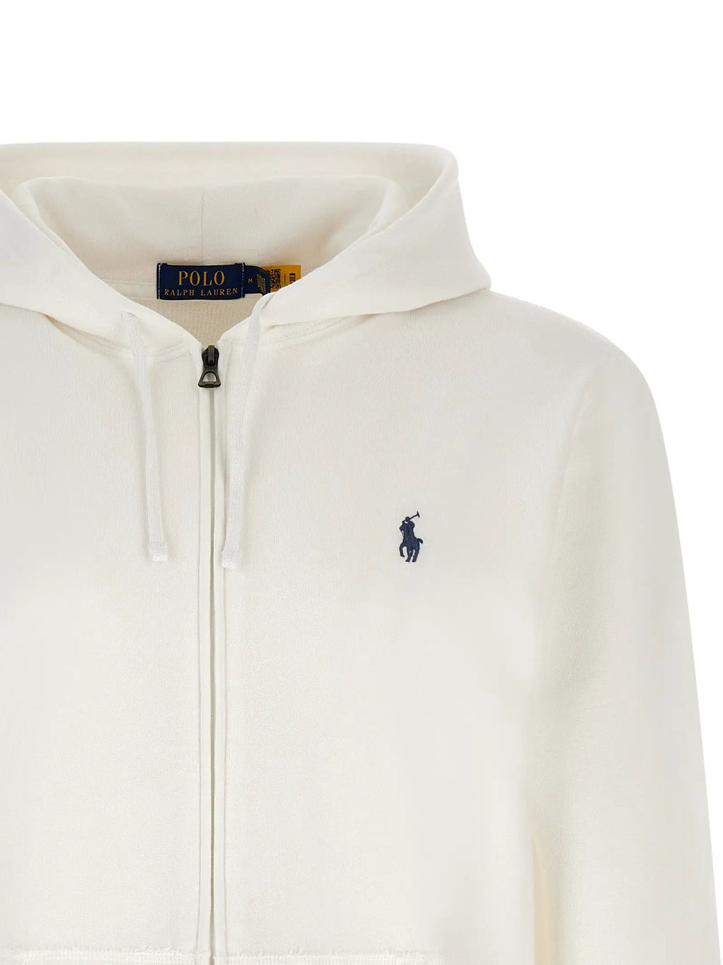 Polo Ralph Lauren White Cotton Sweatshirt
