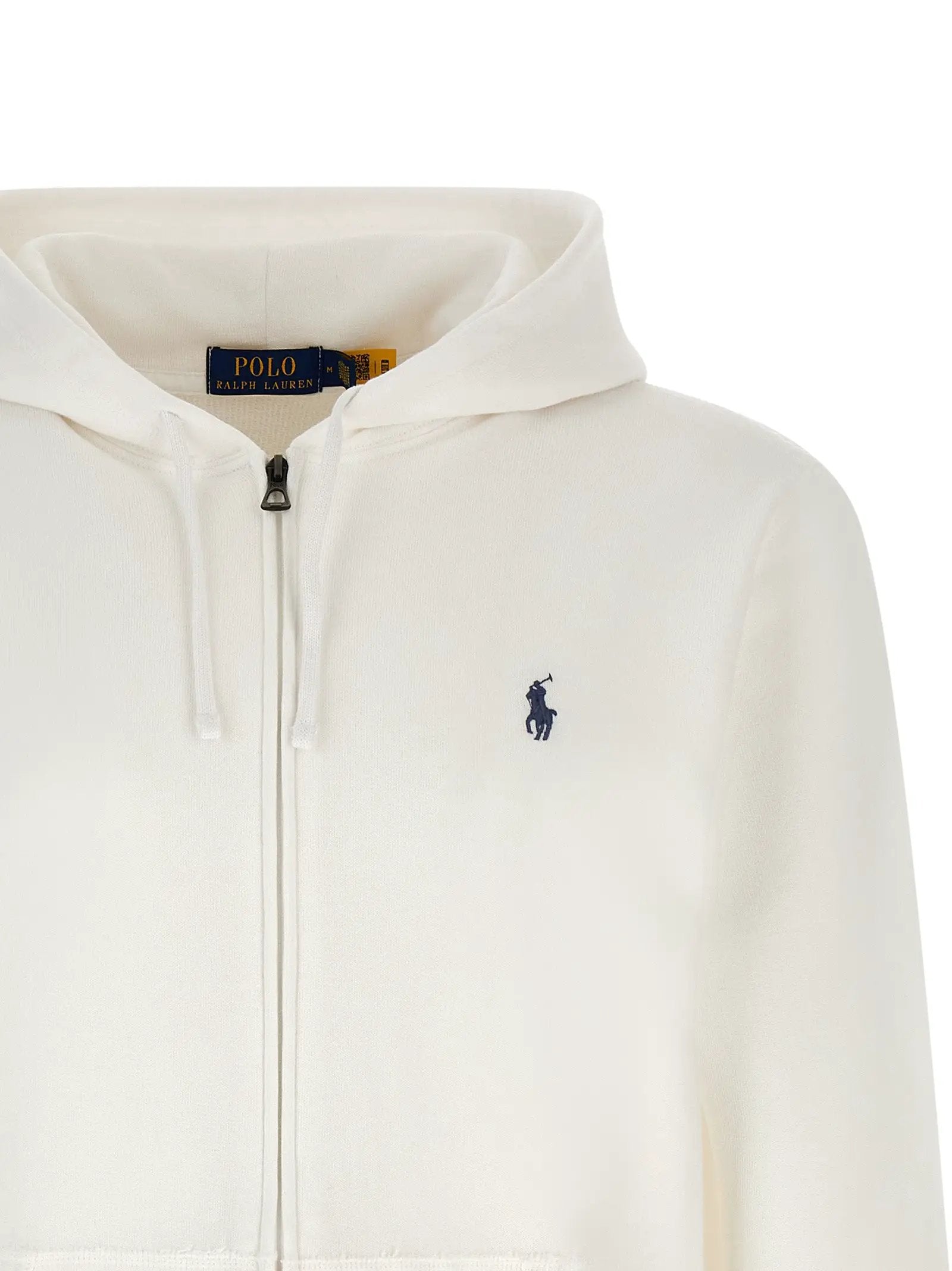 Polo Ralph Lauren White Cotton Sweatshirt