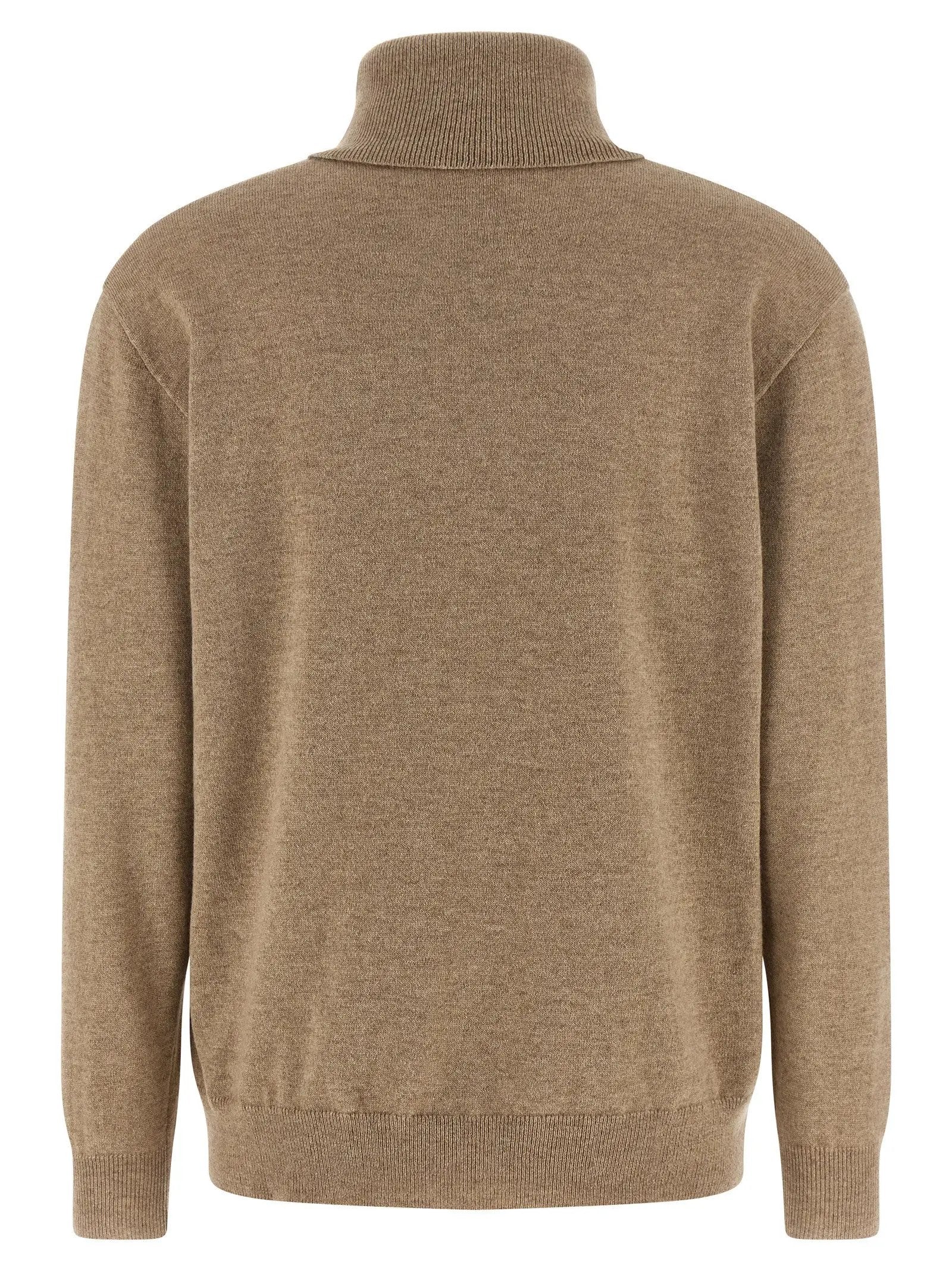 Brunello Cucinelli Beige Cashmere Cardigan