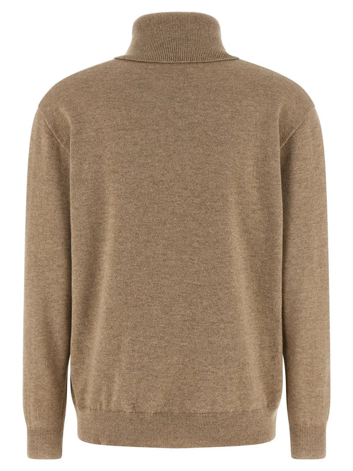 Cardigan Brunello Cucinelli en cachemire beige