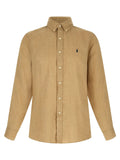 Polo Ralph Lauren Beige Linen Blouse