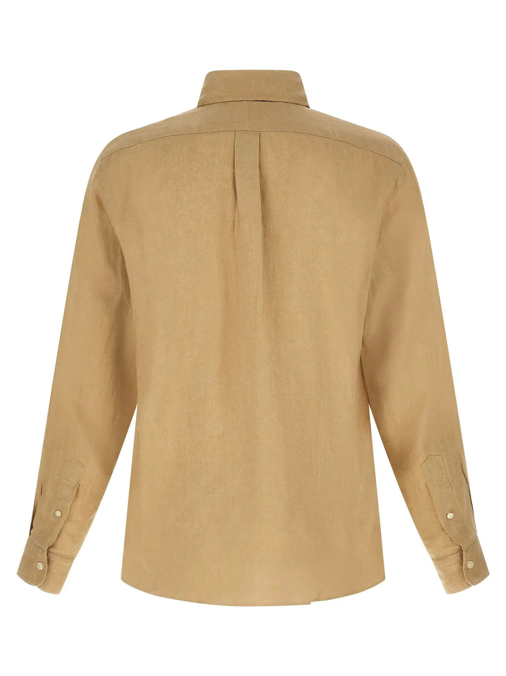 Polo Ralph Lauren Beige Linen Blouse
