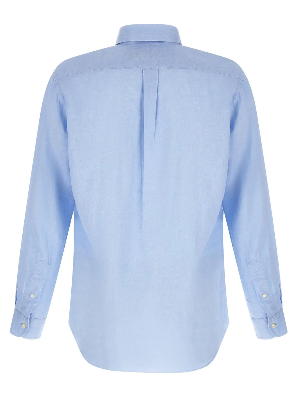 Polo Ralph Lauren Blue Linen Blouse