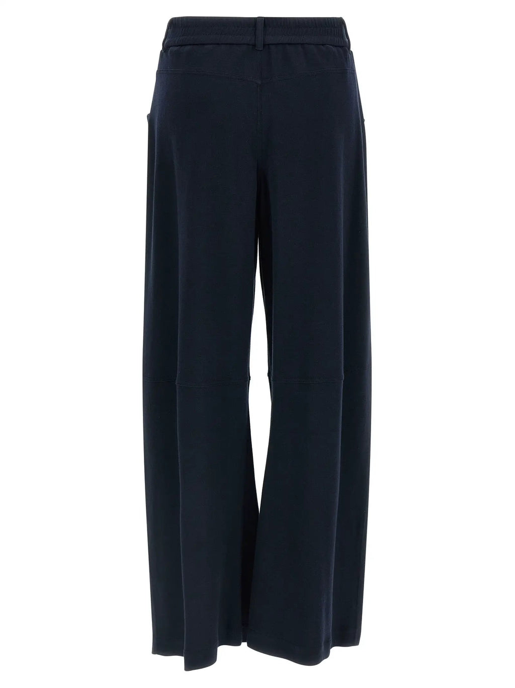 Brunello Cucinelli Blue Cotton Casual Pants