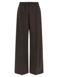 Brunello Cucinelli Brown Virgin Wool Casual Pants