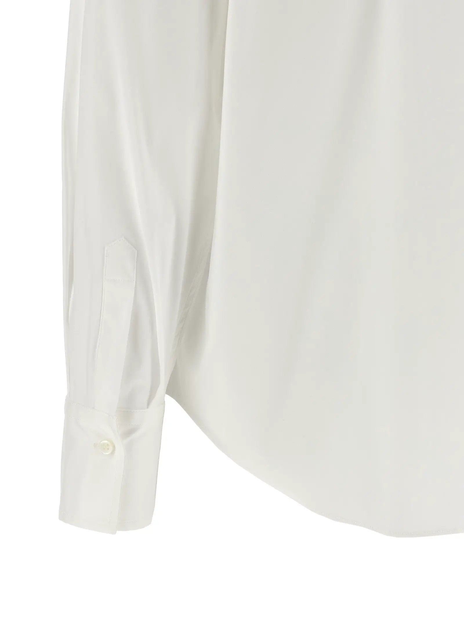 Brunello Cucinelli Chemisier en coton blanc