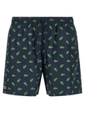Lacoste Blue Polyester Swim Shorts