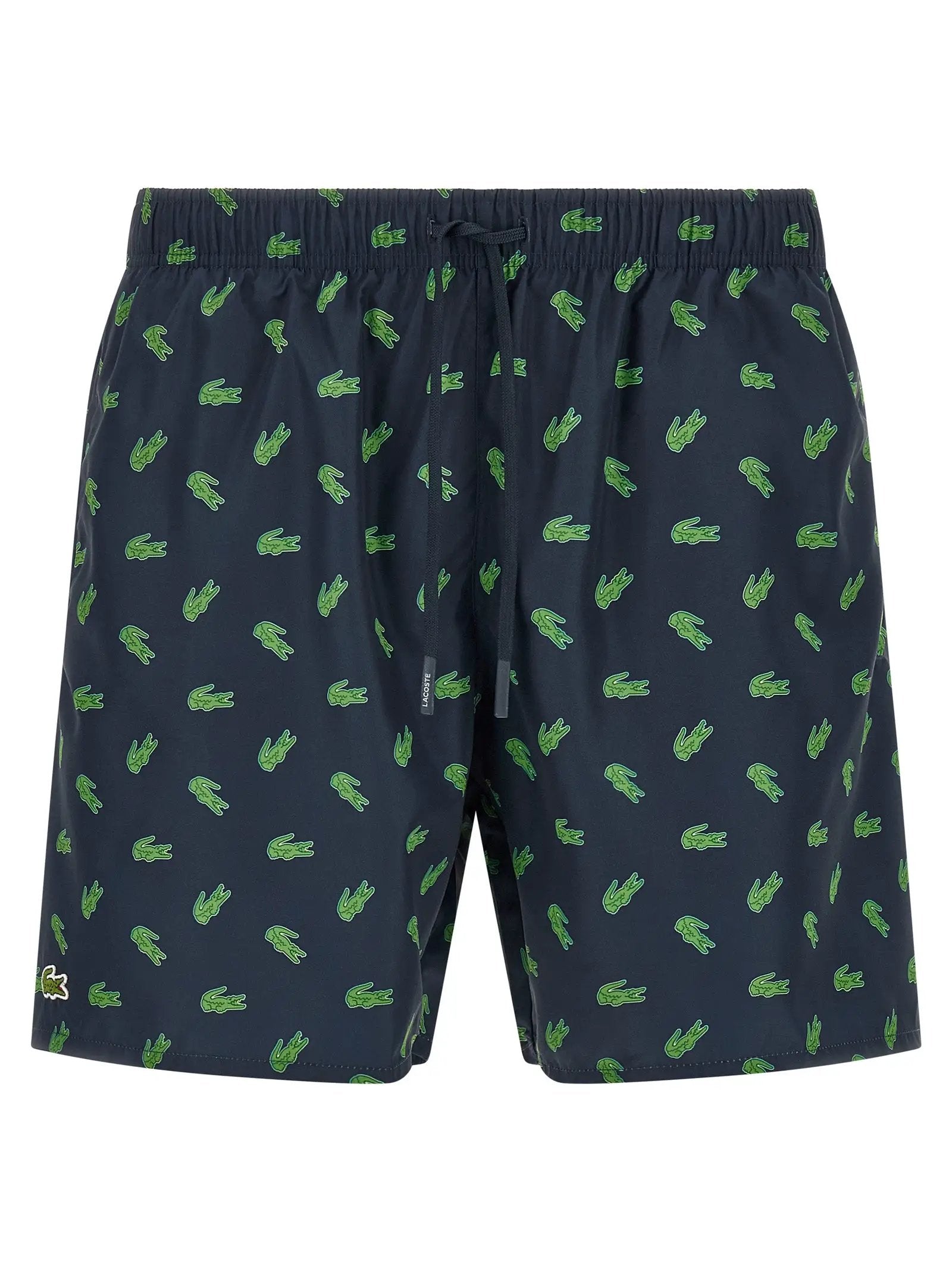 Lacoste Blue Polyester Swim Shorts