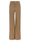 Brunello Cucinelli Jean en coton beige Denim