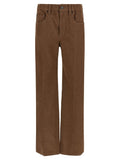 Brunello Cucinelli Brown Cotton Jeans Denim