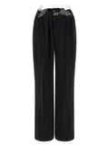Maison Margiela Black Copper Casual Pants
