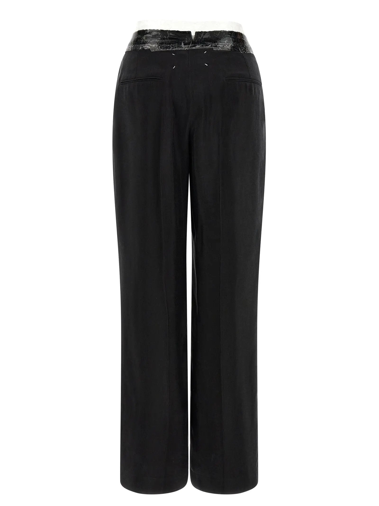 Maison Margiela Black Copper Casual Pants