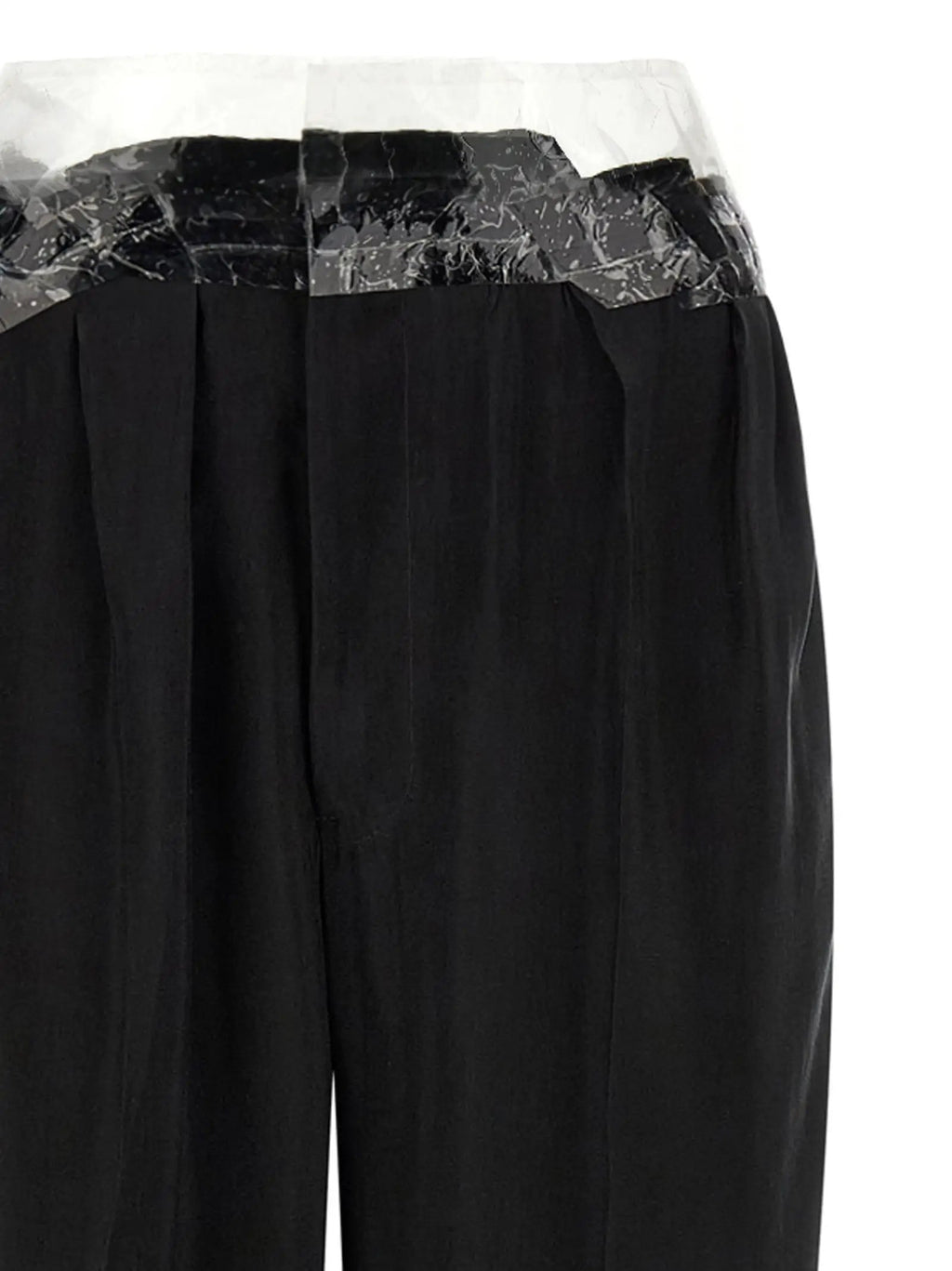 Maison Margiela Black Copper Casual Pants