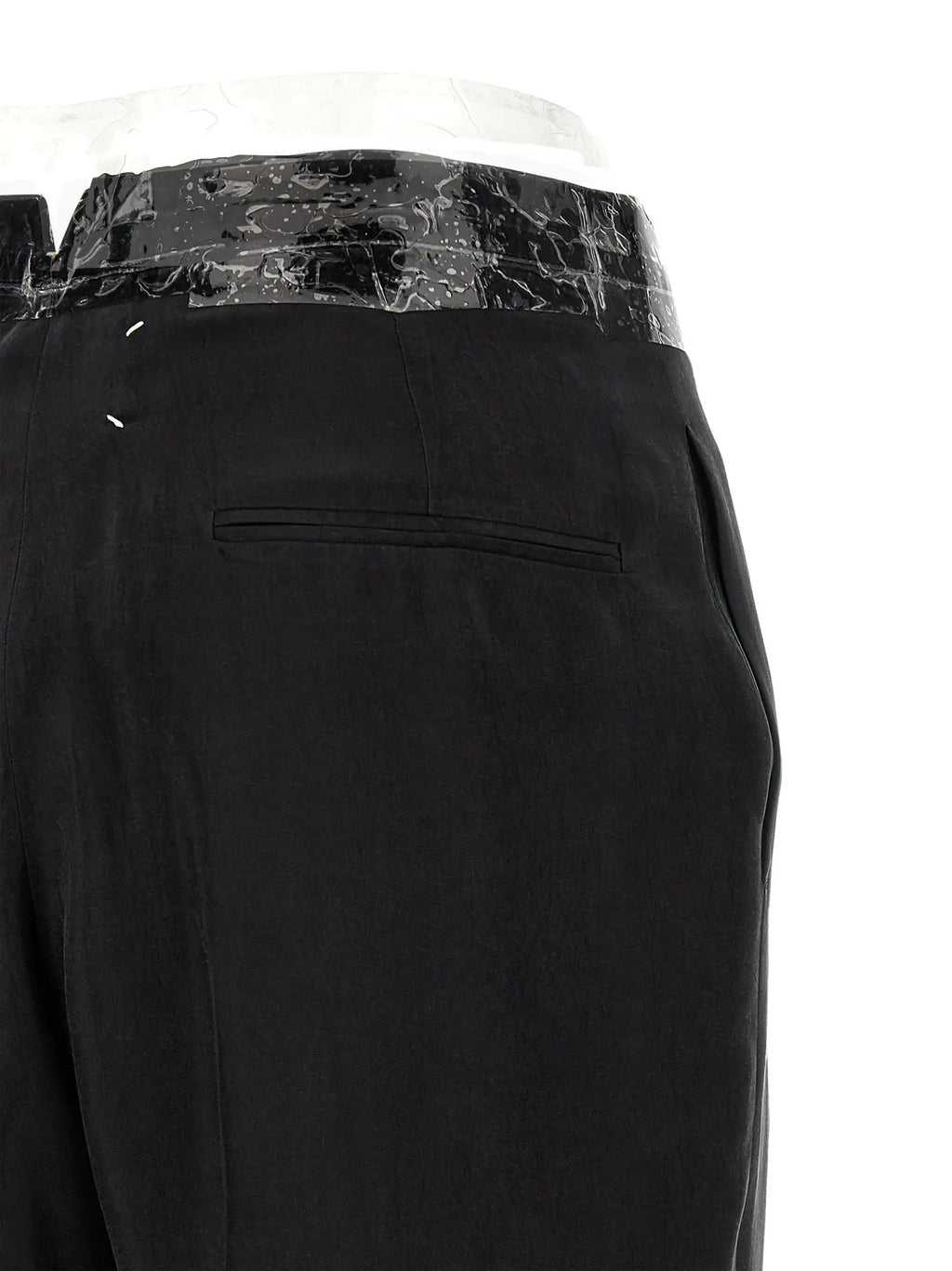 Maison Margiela Black Copper Casual Pants