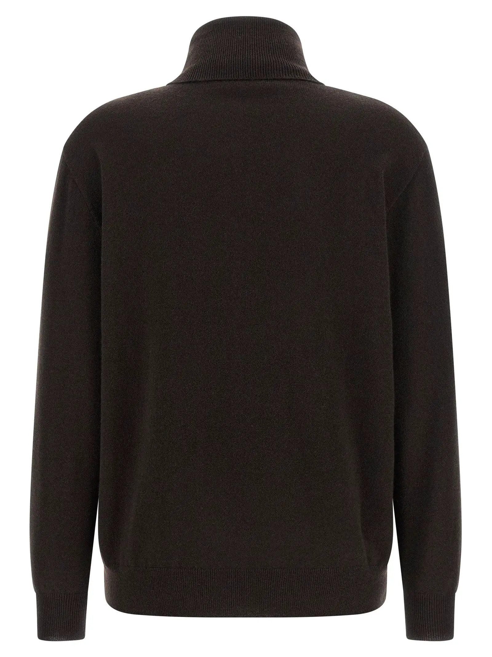 Brunello Cucinelli Brown Cashmere Cardigan