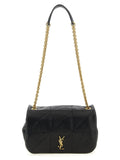 Saint Laurent Black Lamb Leather Shoulder Bag