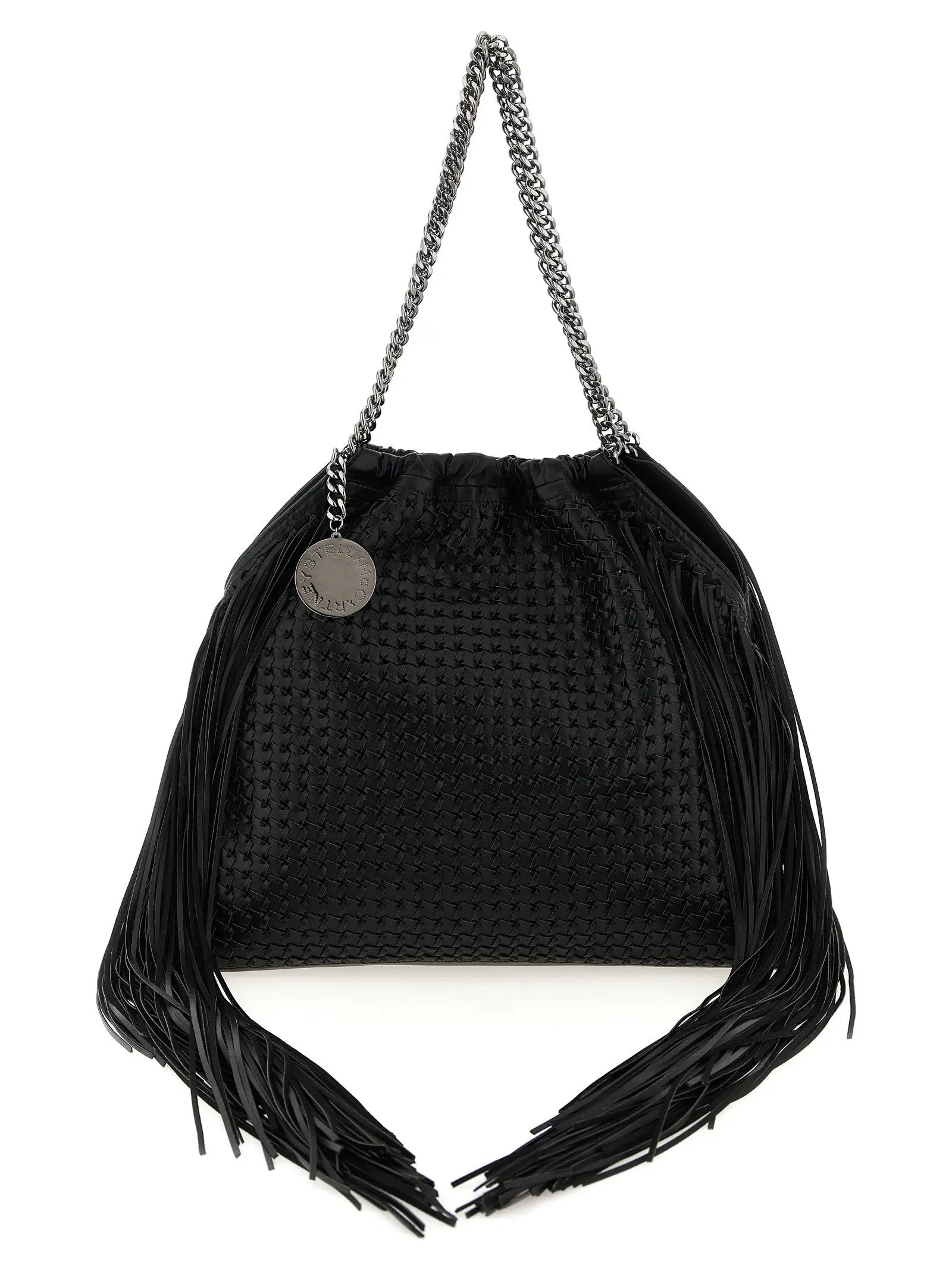 Sac bandoulière Stella McCartney en polyamide noir