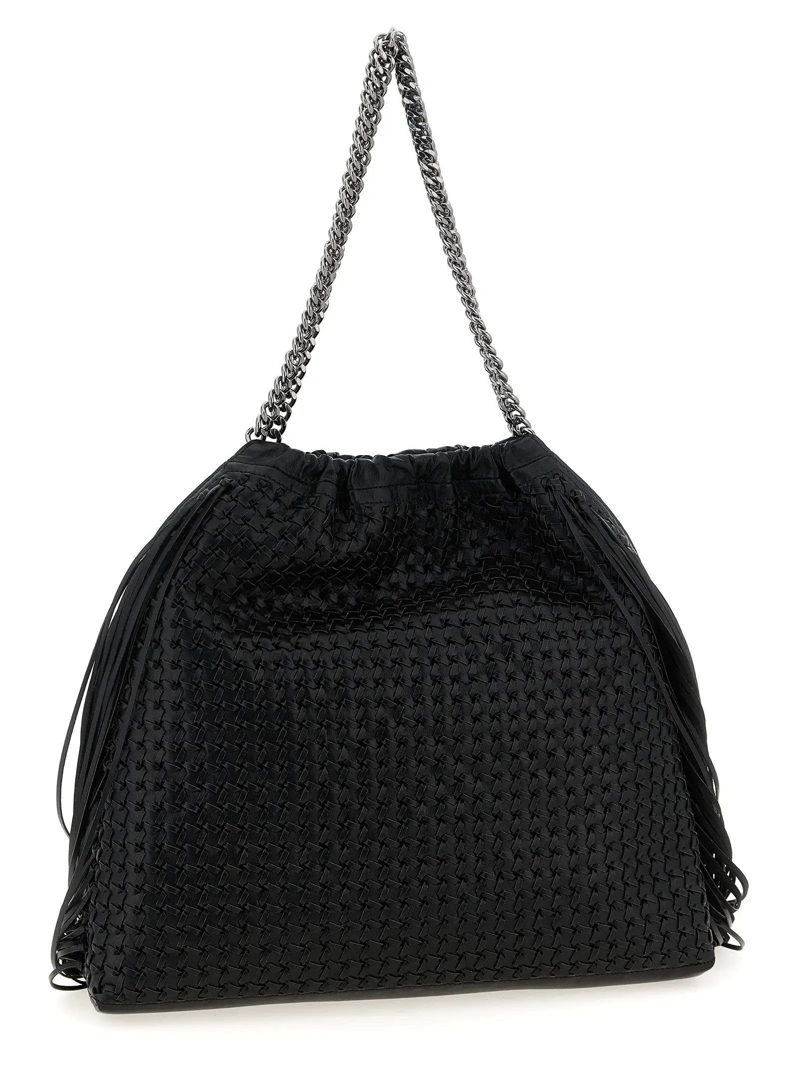 Sac bandoulière Stella McCartney en polyamide noir