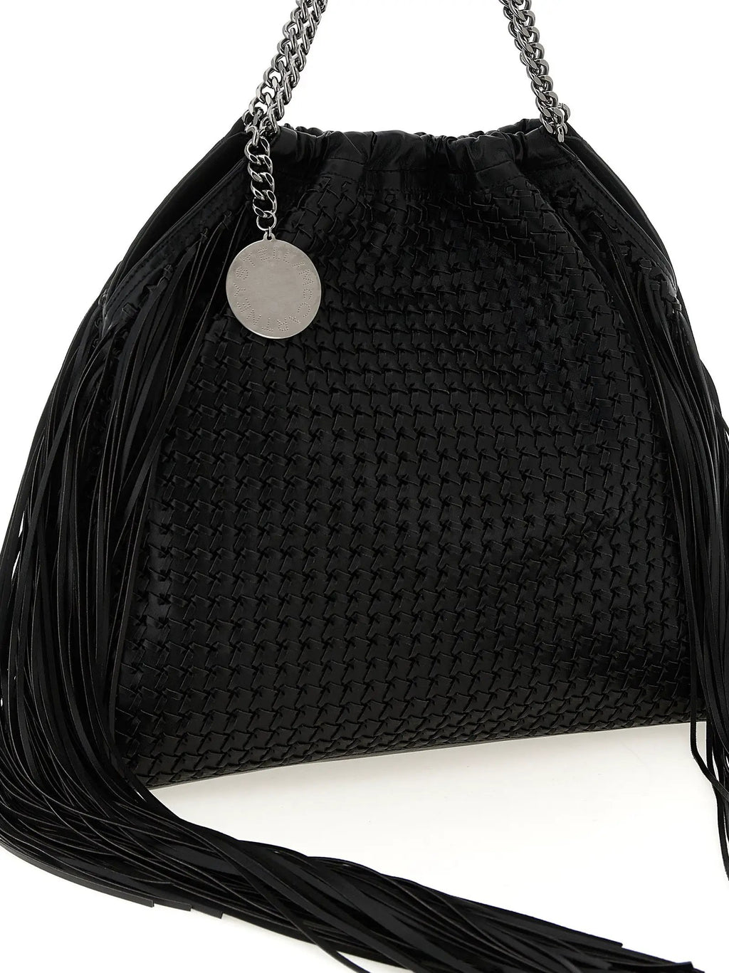 Sac bandoulière Stella McCartney en polyamide noir