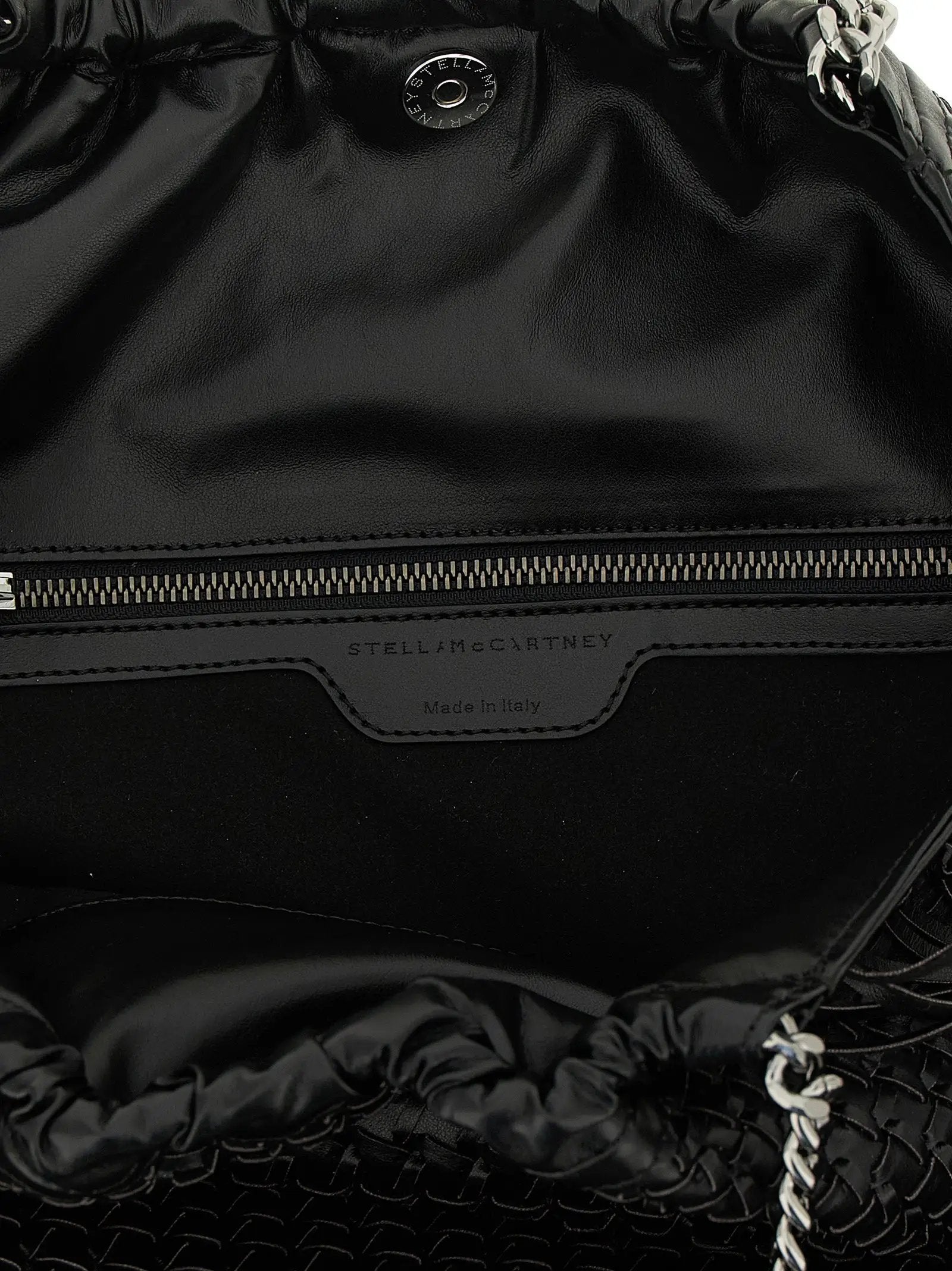 Sac bandoulière Stella McCartney en polyamide noir