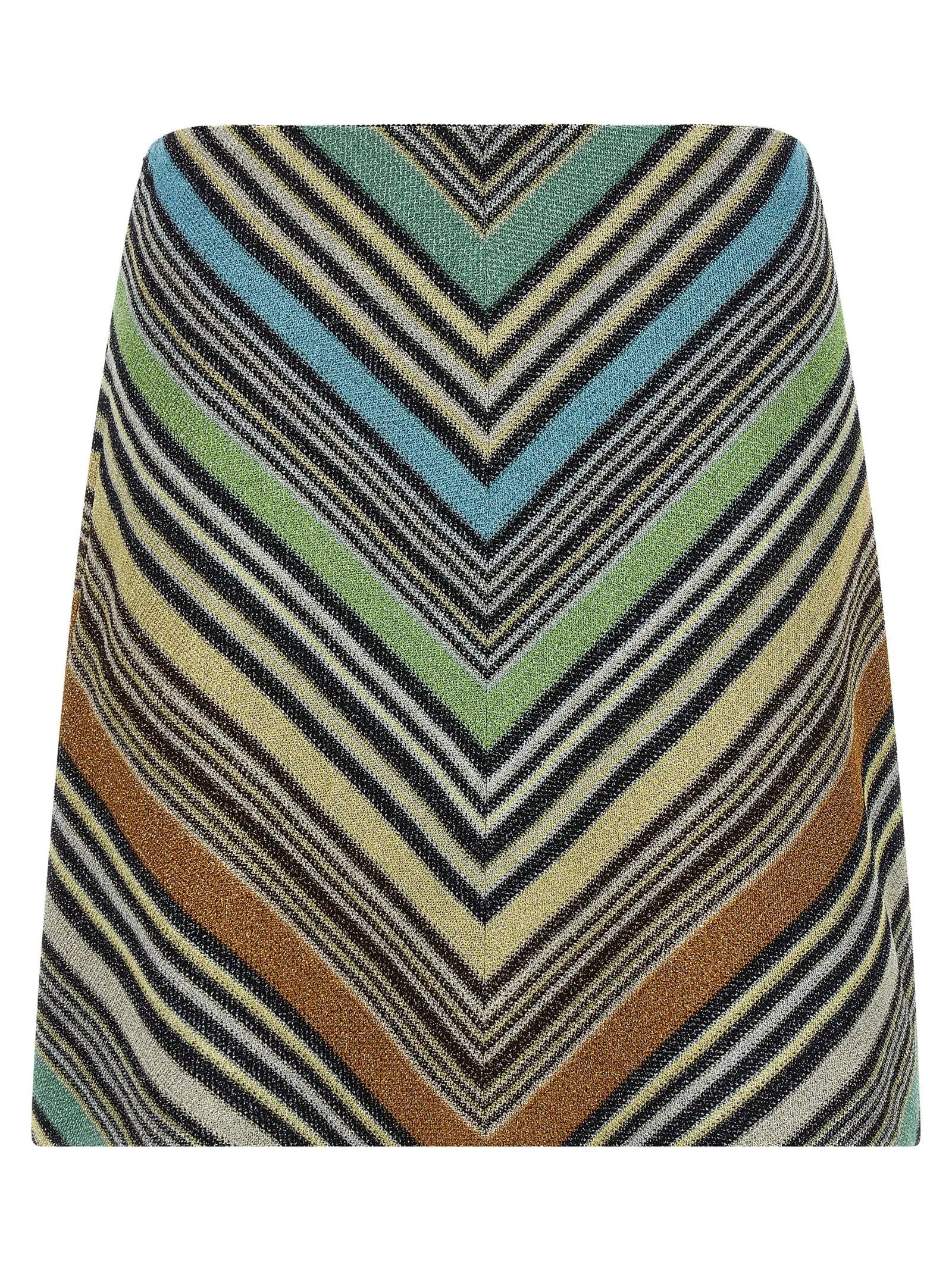 Missoni Multicolor Viscose Long Skirt