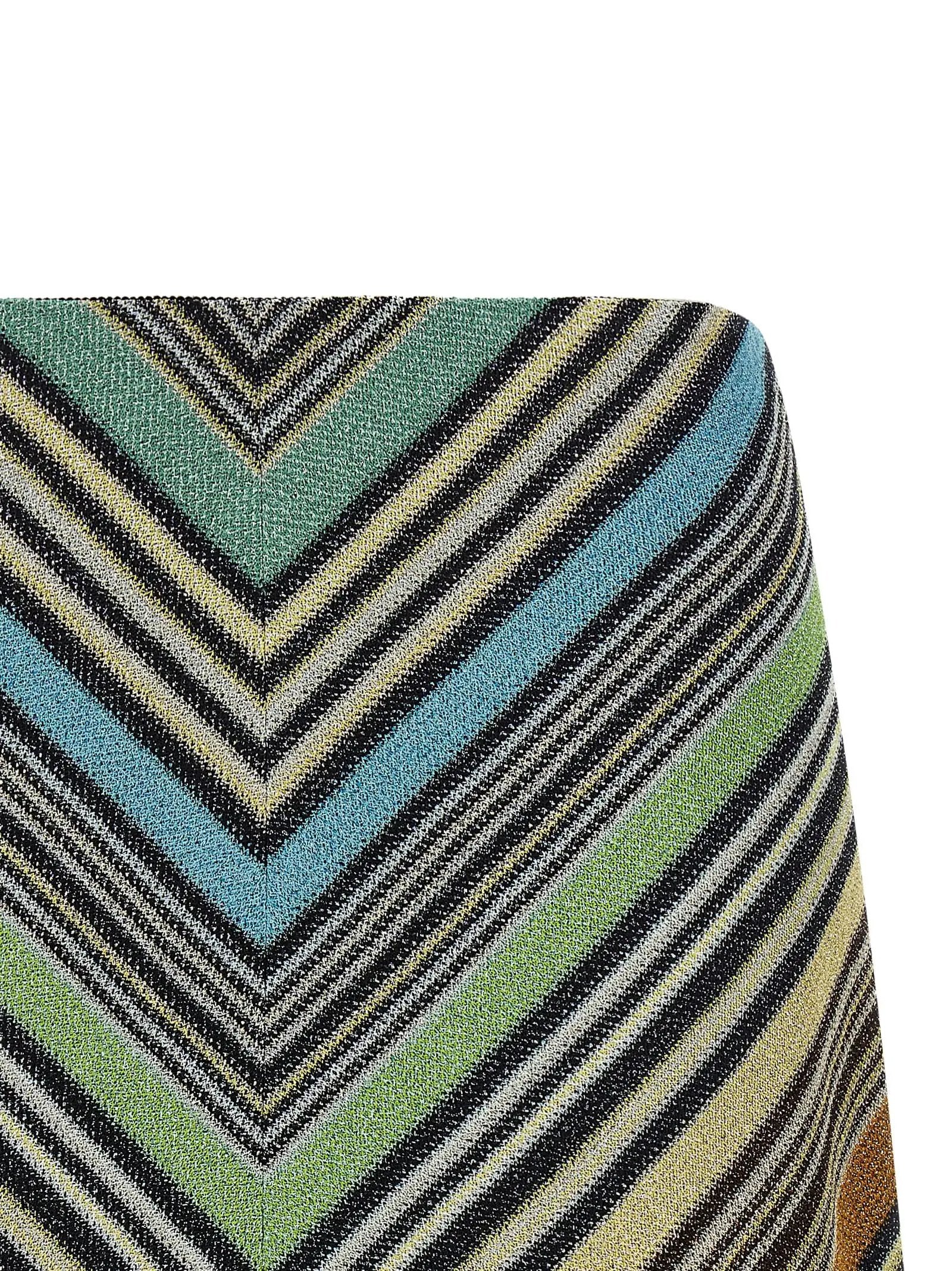 Missoni Multicolor Viscose Long Skirt
