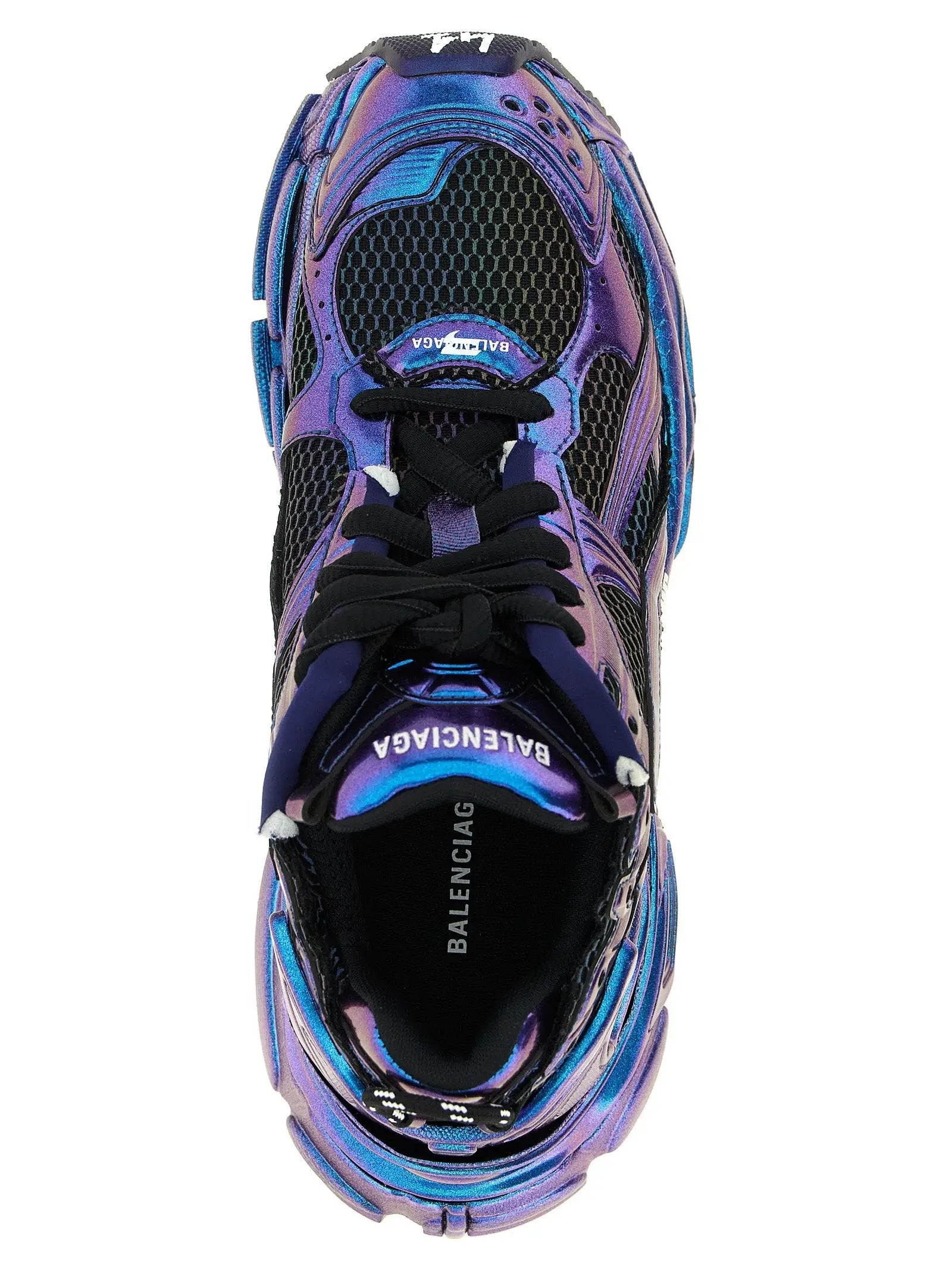 Balenciaga Blue Polyethylene Athletic Sneakers