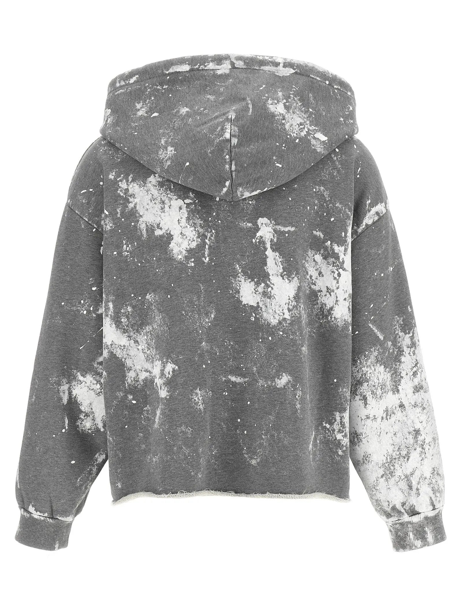 MM6 Maison Margiela Gray Cotton Sweatshirt