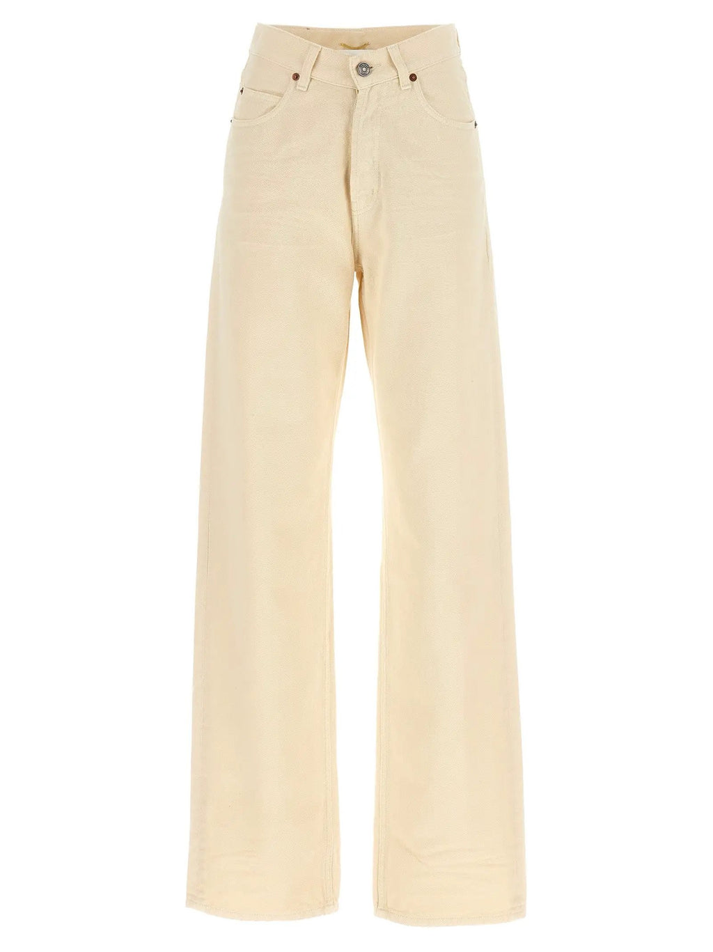 Saint Laurent Beige Cotton Jeans Denim