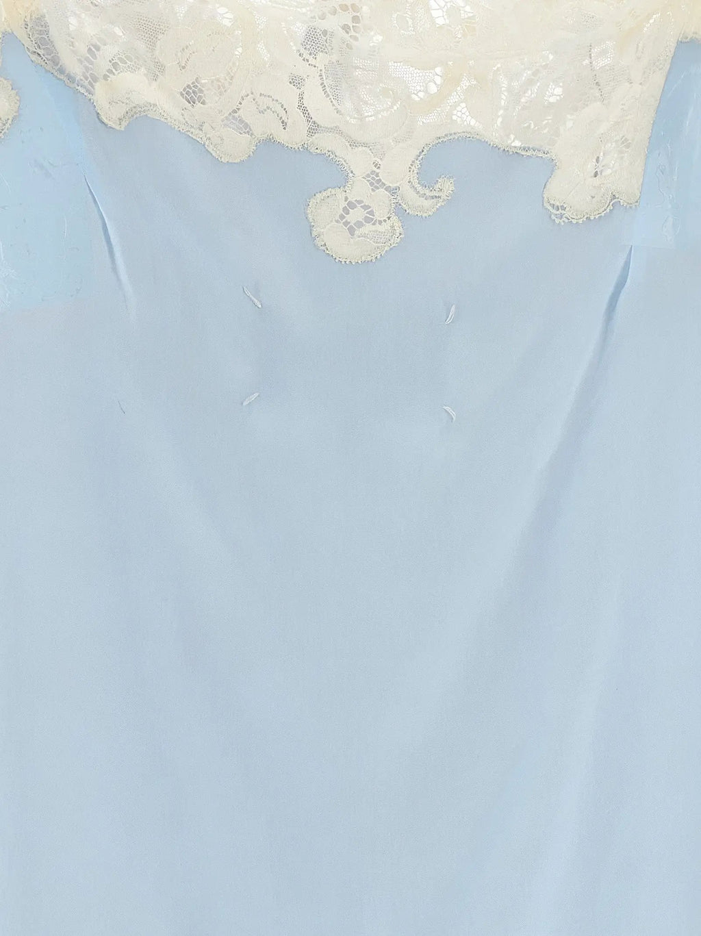 Maison Margiela Blue Copper Short Dress