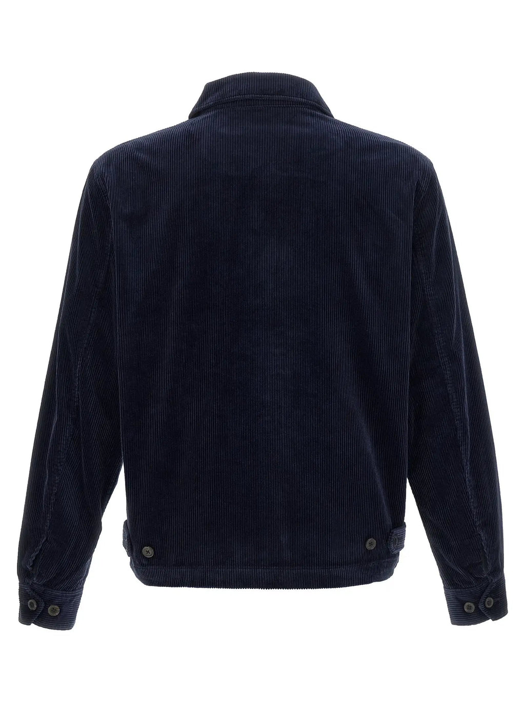 Polo Ralph Lauren Blue Cotton Full-Length Jacket