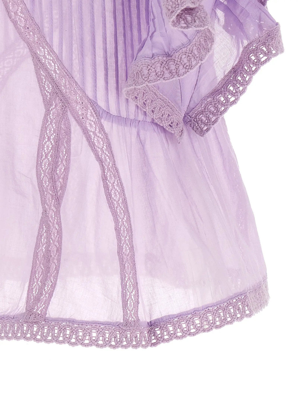 FARM RIO Purple Organic Cotton Blouse