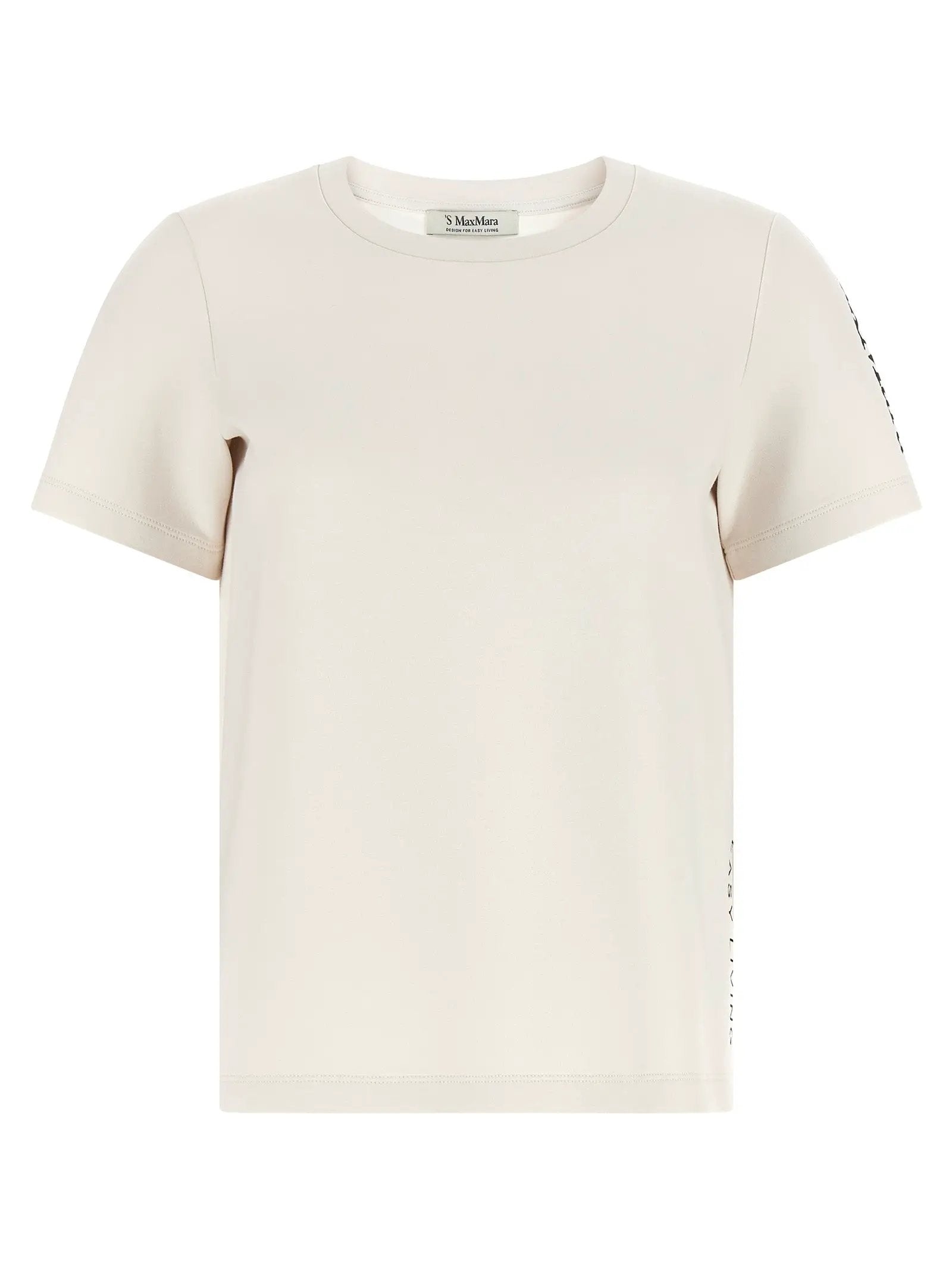 'S Max Mara Beige Cotton T-Shirt