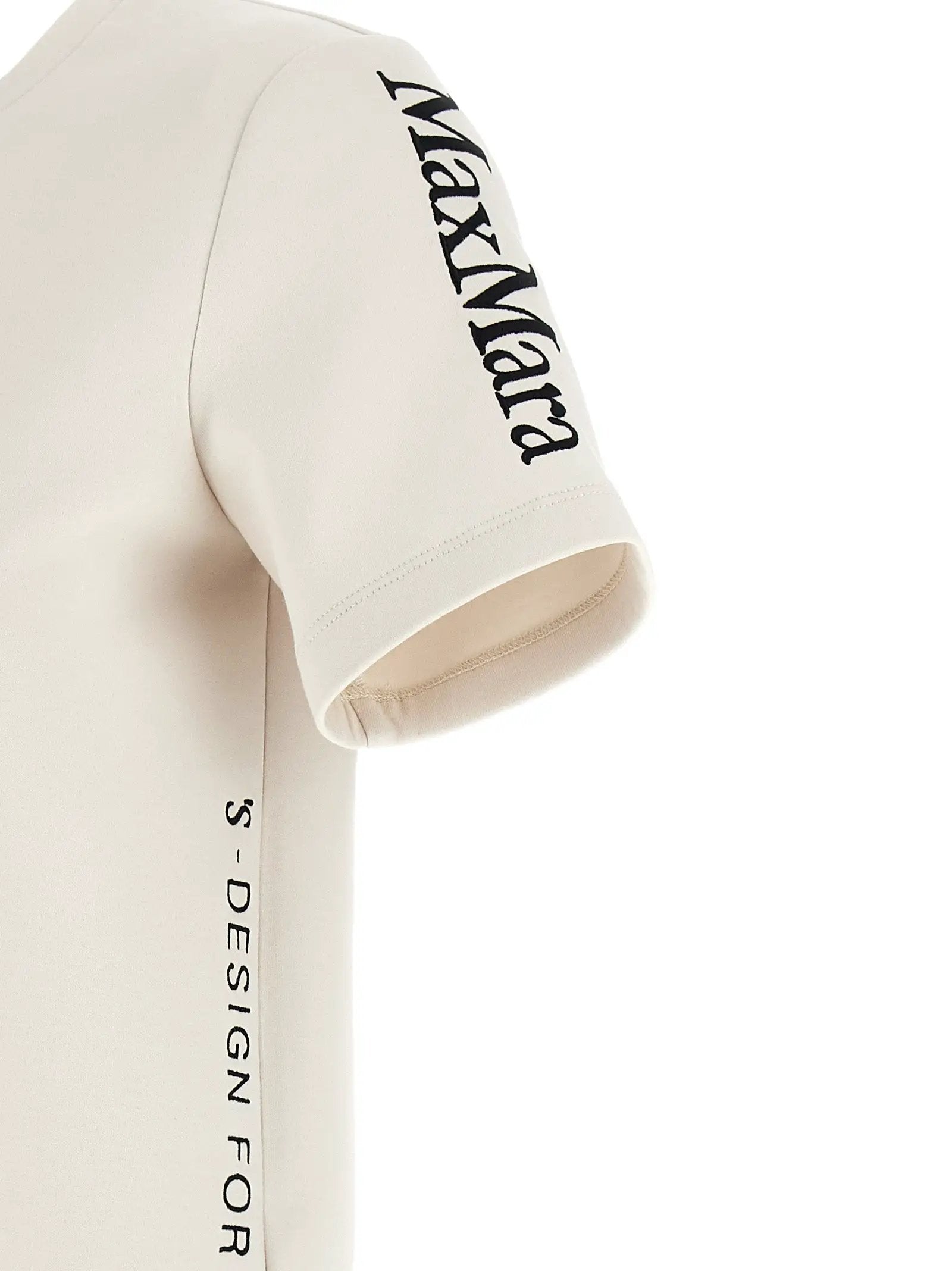 'S Max Mara Beige Cotton T-Shirt