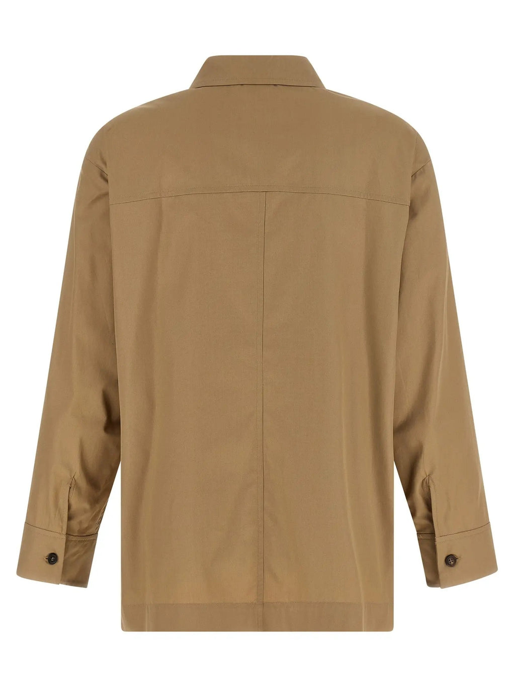 'S Max Mara Beige Cotton Blouse