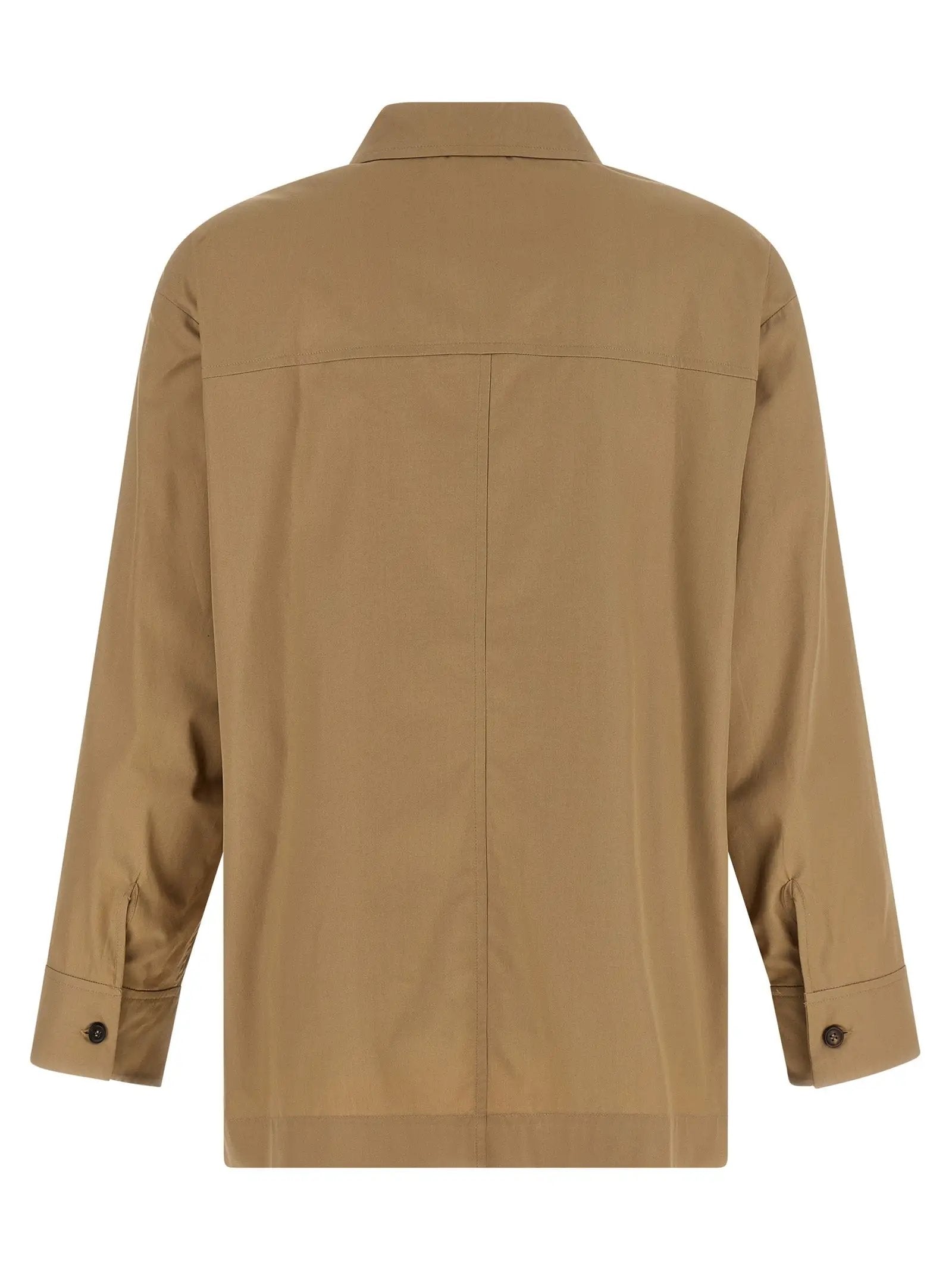 'S Max Mara Beige Cotton Blouse