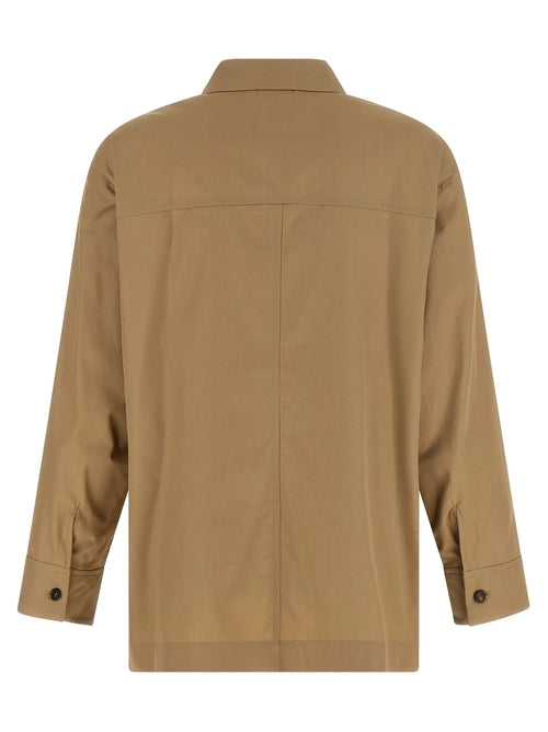 'S Max Mara Beige Cotton Blouse