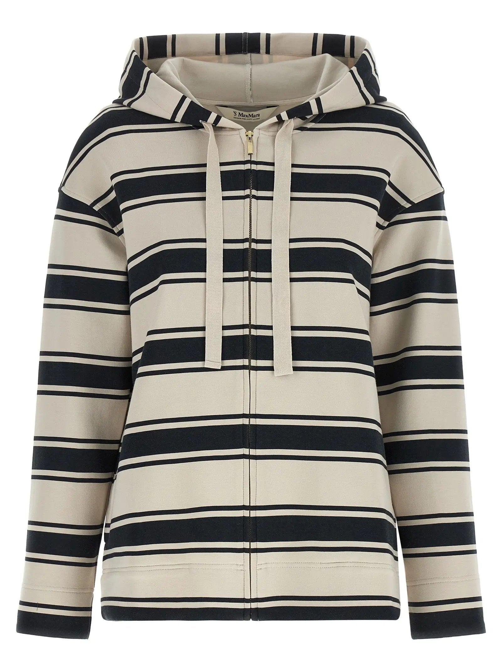 'S Max Mara Blue Cotton Hoodie