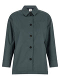'S Max Mara Gray Cotton Blouse