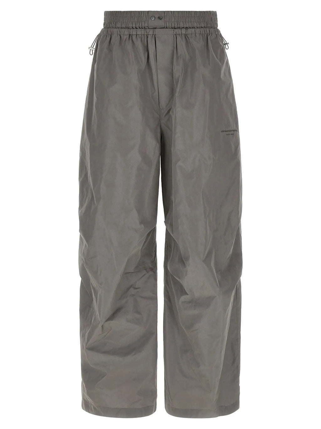 Alexander Wang Gray Polyester Athletic Pants