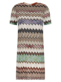 Missoni Multicolor Viscose Short Dress