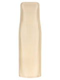 Loulou De Saison Beige Viscose Midi Dress