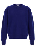 Jil Sander Blue Wool Cardigan
