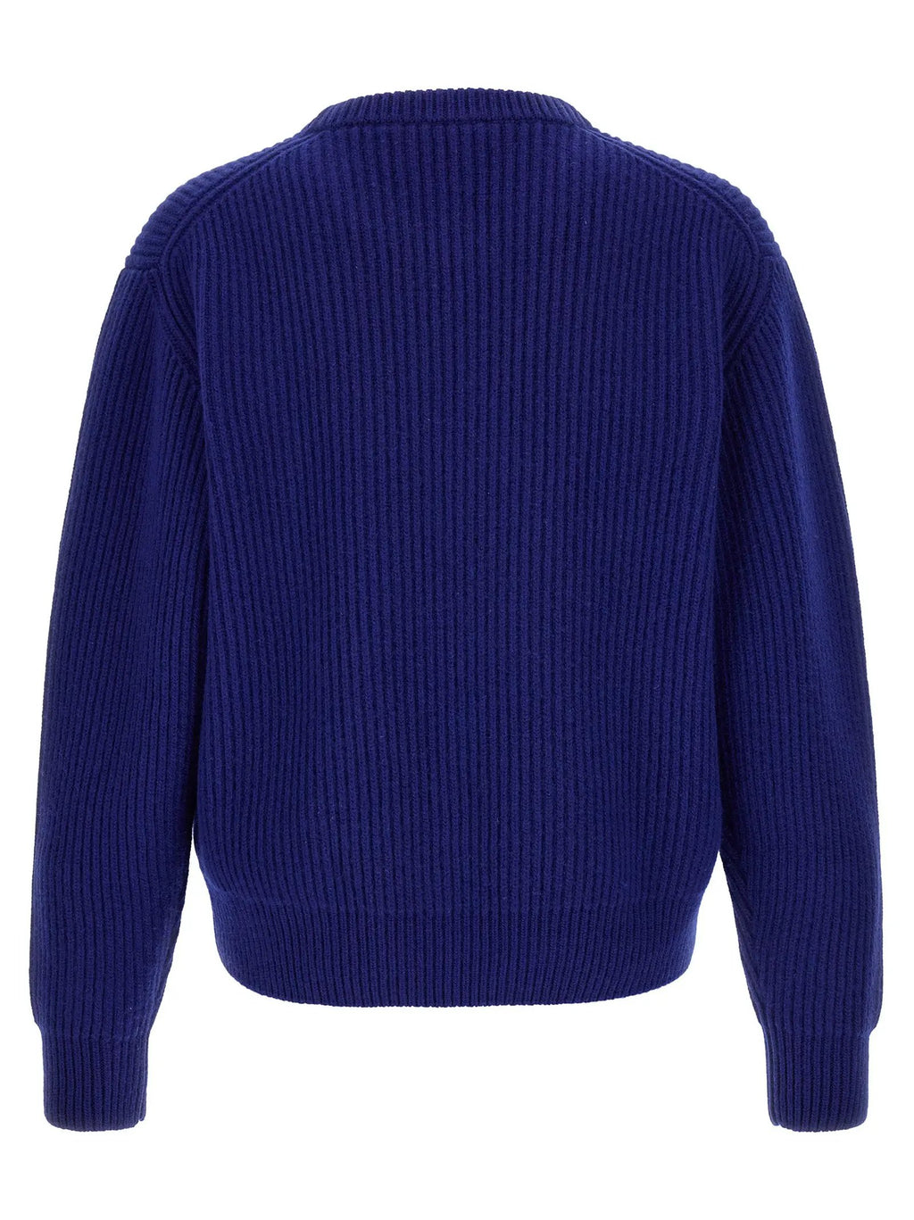Jil Sander Blue Wool Cardigan