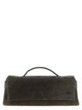 Brunello Cucinelli Brown Calfskin Clutch Bag