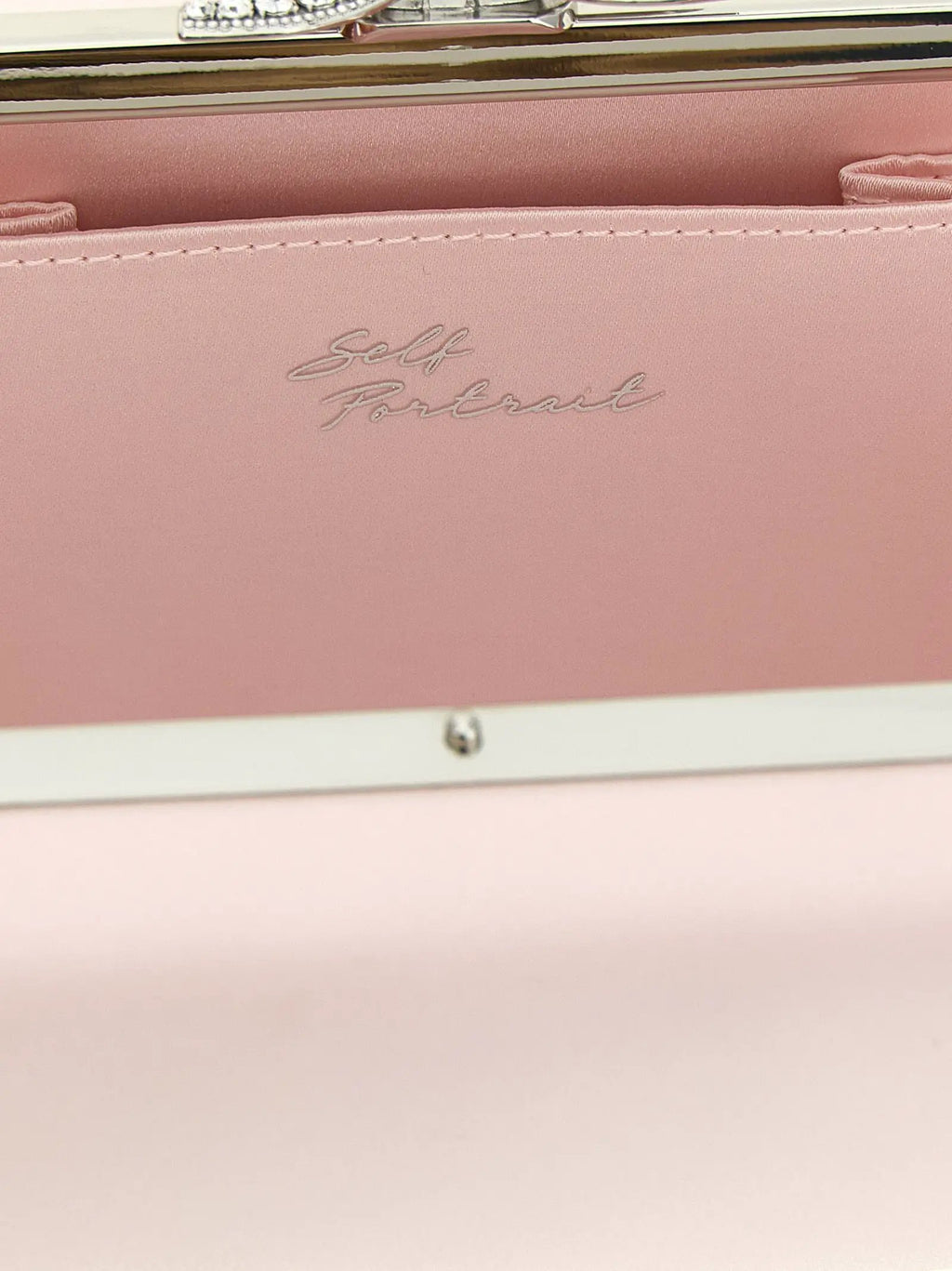 Self-Portrait Multicolor Polyester Clutch Bag