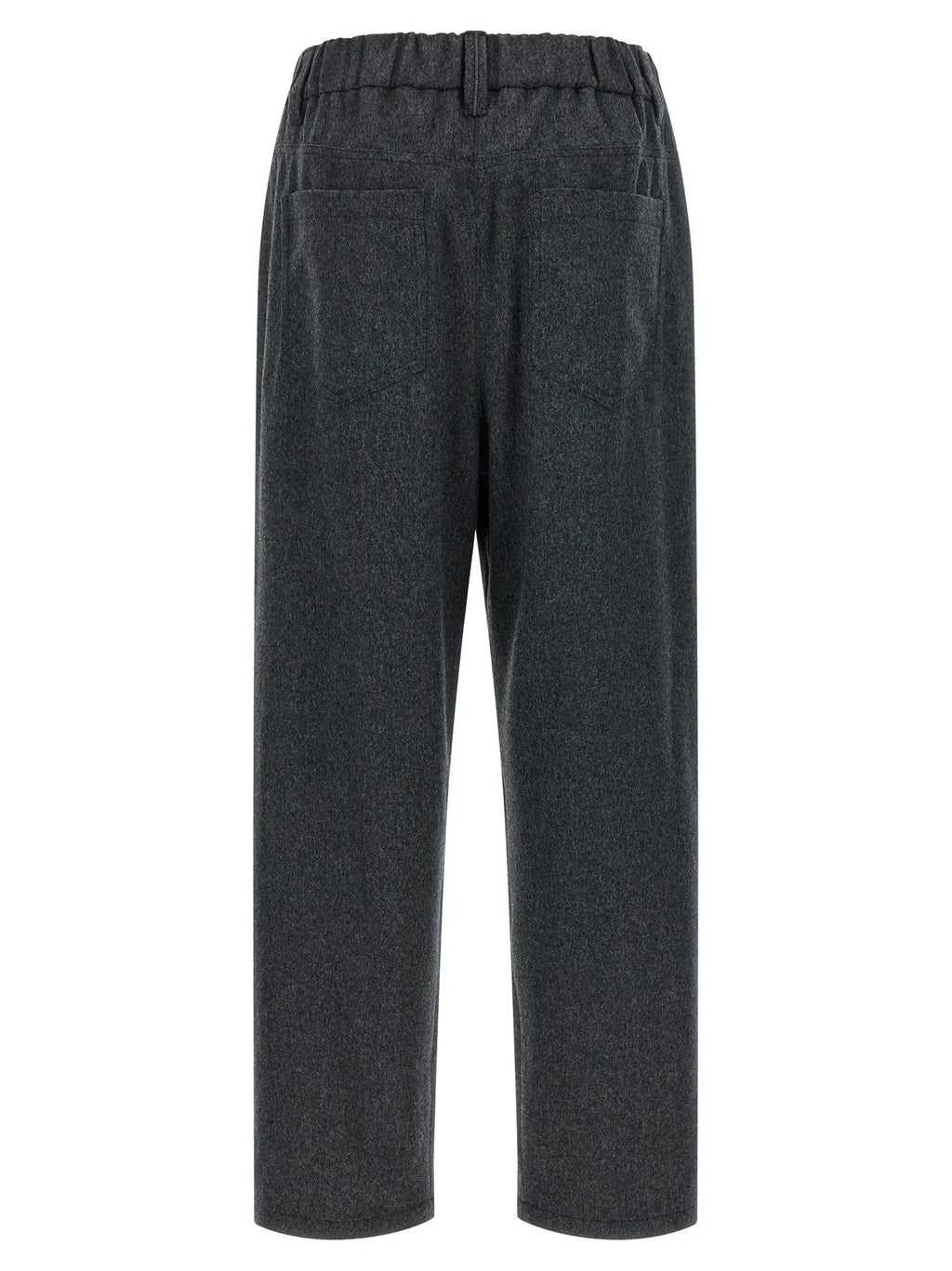 Brunello Cucinelli Gray Wool Pants