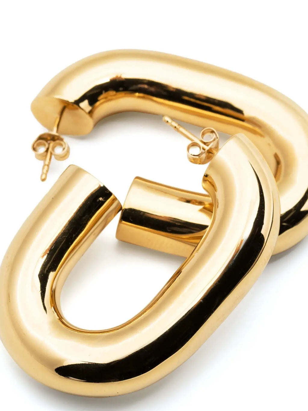 Paco Rabanne Gold Brass Earrings